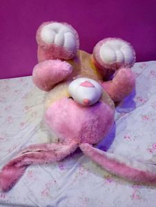 Pink Big Bunny Plush