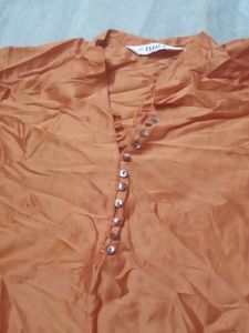 Biba Pathani Orange Kurta