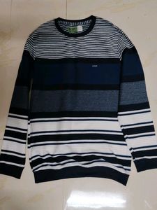 Striped Knit Sweater