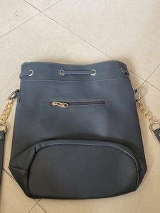 New Drum Shape Sling Bag