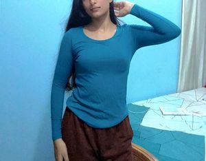 Stylish Teal Long Sleeve Top🌸🫧