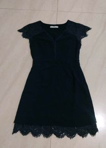 💙✅Elegant Navy Blue Lace Dress💙✅