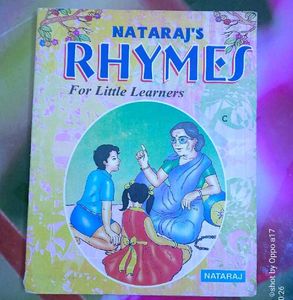 Handwriting  And Rhymes Book For Kids