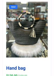SALE 💥Cute Canvas  Branded  Basket Bag