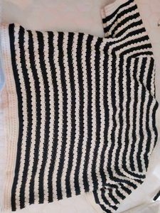 Striped Knit Top