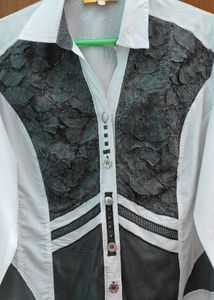 BIBA Embellished Shirt