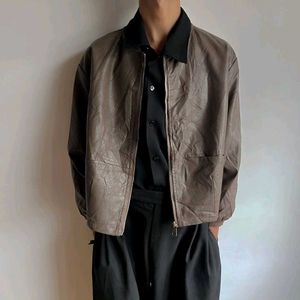Leather Look Jacket | Price Is 1299 Not 999