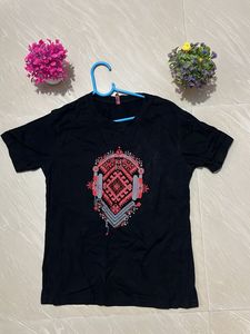 Black Graphic T-Shirt