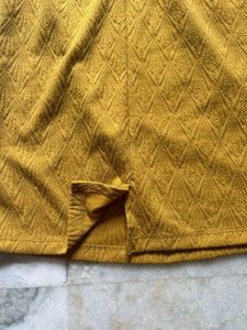 Vero Moda Mustard Sleeveless Dress