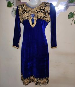 Navy Blue Shaneel Kurti set ✨💫