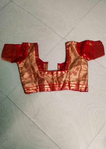 Red Colour Banarasi Silk Saree