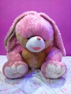 Pink Big Bunny Plush