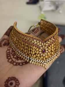 neck choker With Earing