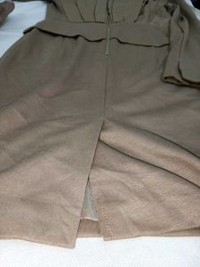Elegant Brown Dress