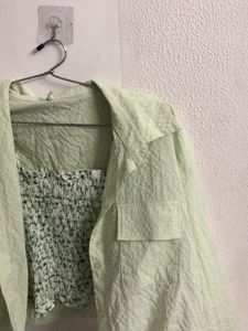 Green Tube With Jacket
