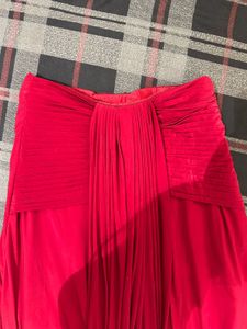 Elegant Maroon drape saree