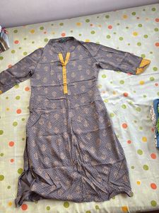 Gery Kurta For Women