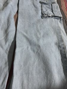 Light Blue Cargo Jeans