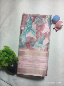 Elegant Teal Saree