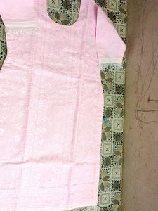 Sequence Work Mein Chicken Cotton Ka Kurta