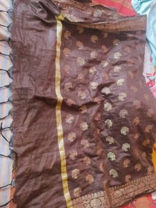 Banarsi Silk Suit With Dupatta