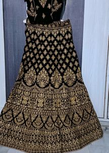 Heavy Kundan Work with Zaari Embroidery  Lehenga