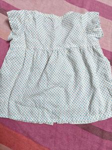 Cute Polka Dot Baby Top