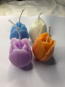 Tulip Candles - Set of 4
