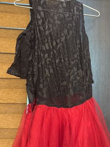 Princess Red Bow Gown