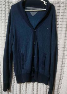 Tommy Hilfiger Blue Cardigan