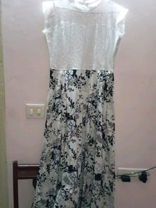 White Floral Maxi Dress