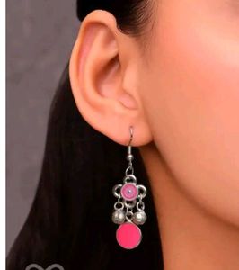 Oxidised Silver Earrings