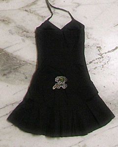 Y2k Tube Tie Mini Dress