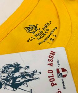 U.S. Polo Assn. Yellow Tee