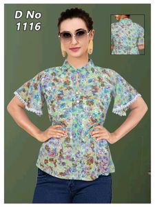 New Western Top For Female