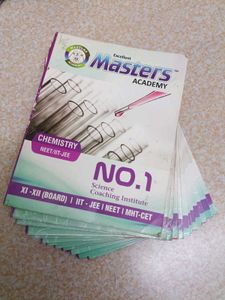 Masters Academy Chemistry NEET/IIT-JEE Books