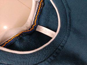 Blue Pullover Sweater Tshirt