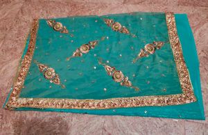 Work Saree With Blouse