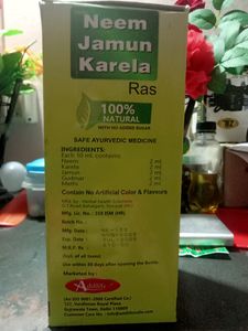 Jamun,Karela,Neem Juice With Gulmarg &amp; Methi