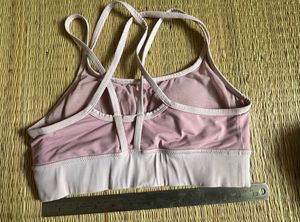 Pink Sports Bra