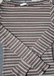 STRIPED LONG SLEEVE TOP 🤎