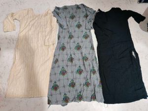 Ethnic Kurtis - Set of Three