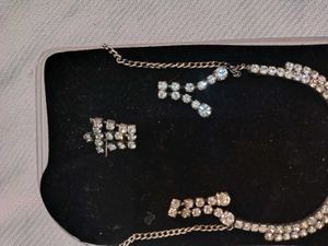 Vintage Rhinestone Jewelry Set