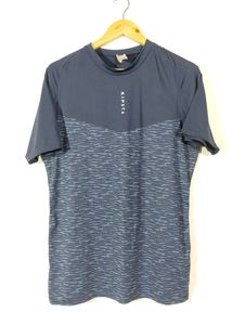 Decathlon Navy Blue Printed T-shirt (Men)