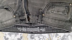 Gray Denim Jeans