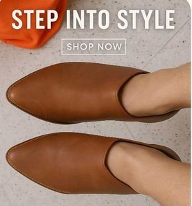 Leather Mules