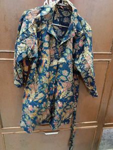 Printed Coat Set