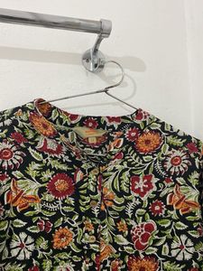 Floral Print Kurta