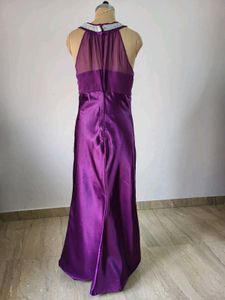 Elegant Purple Maxi Dress