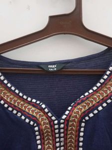 Boho Embroidered Top
